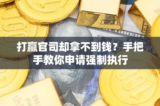 北京打赢官司却拿不到钱？手把手教你申请强制执行