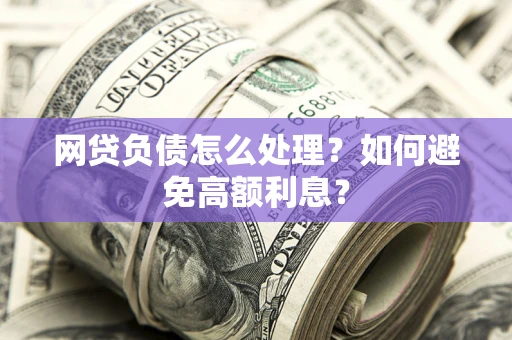 北京网贷负债怎么处理？如何避免高额利息？