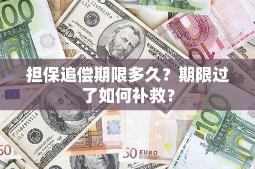 北京担保追偿期限多久？期限过了如何补救？