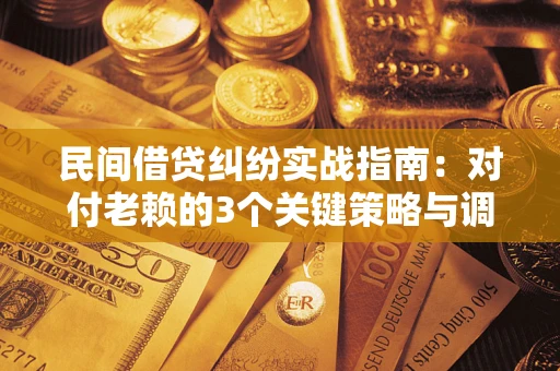 北京民间借贷纠纷实战指南：对付老赖的3个关键策略与调解盲区解析