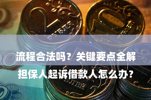 北京

担保人起诉借款人怎么办？流程合法吗？关键要点全解析