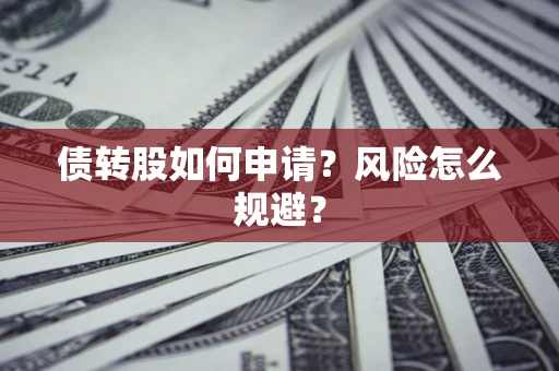 北京债转股如何申请？风险怎么规避？