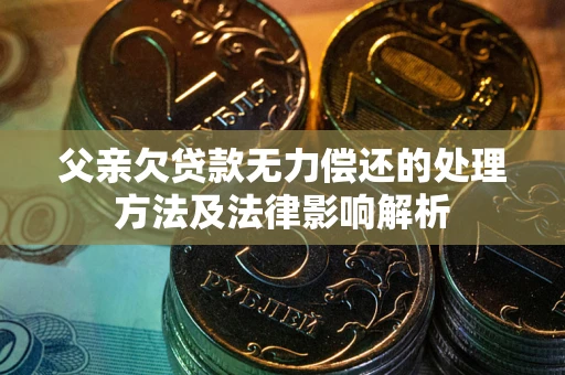 北京父亲欠贷款无力偿还的处理方法及法律影响解析