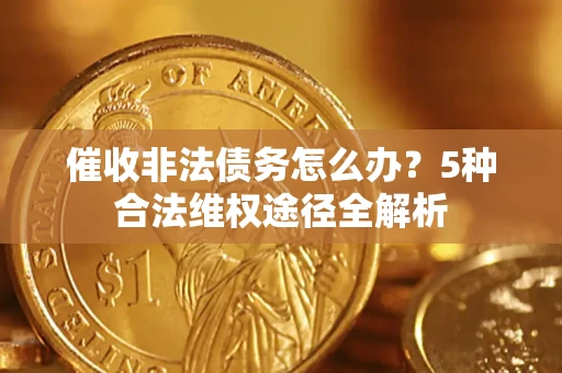 北京催收非法债务怎么办？5种合法维权途径全解析