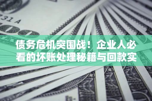 北京债务危机突围战！企业人必看的坏账处理秘籍与回款实战指南